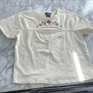 Hot Topic Short Sleeve Mushroom Shirt